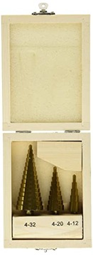 WIERTŁA STOPNIOWE STOŻKOWE WIERTŁO TYTAN 4-32