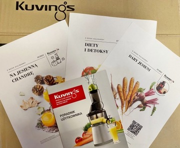 KUVINGS B6000 PLUS Соковыжималка медленного действия для фруктовых и овощных соков.