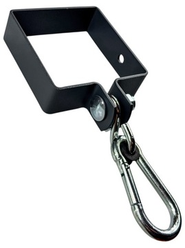 Столкновение подвесного крюка для исправления пакетов гамака 100 черных 2 ПК