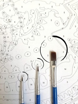 Картина по номерам Раскрась! Лошадь 40х50 см.