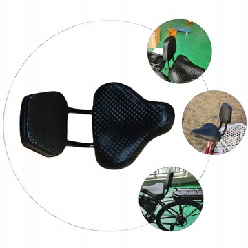 1 шт. удобные велосипедные сиденья с регулируемой спинкой