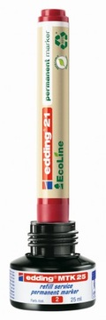 Перманентный маркер Edding 21 EcoLine черный x10