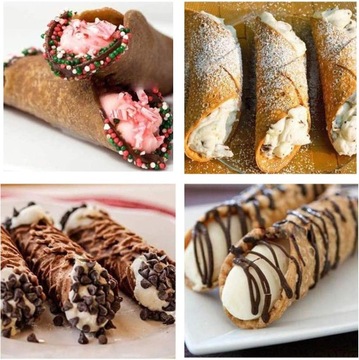 FOREMKI RURKI FORMA DO CIASTEK RUREK Z KREMEM CANNOLI OPIEKACZ 5 szt #15