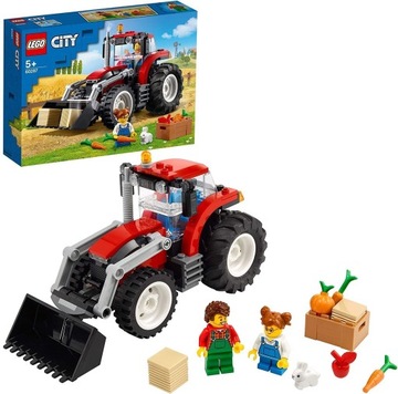 LEGO City 60287 Трактор с ковшом Фермерский трактор 5+