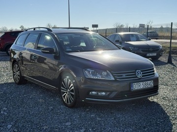 Volkswagen Passat B7 Variant 2.0 TDI CR DPF BlueMotion 140KM 2013 Volkswagen Passat 2.0TDi 140KM DSG 2013r R-Line, zdjęcie 2
