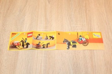 LEGO CASTLE 6011 Black Knight's Treasure INSTRUKCJ