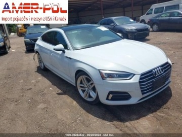 Audi A5 F5 2019 Audi a5 2019 Audi A5 Sportback Premium 45 TFSI quattro 2.0 Benzyna 248KM