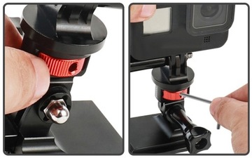 Монтажный адаптер для штатива камеры GoPro 1/4.