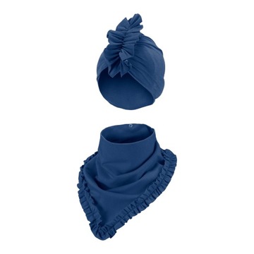 Czapka turban chusta jak komin niemowlak 40