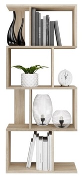 REGAŁ OTWARTY STOJĄCY PÓŁKA FIESTA 4P DĄB SONOMA