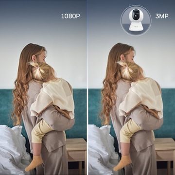 355° FULL HD 1296P TUYA 3-мегапиксельная WiFi-КАМЕРА