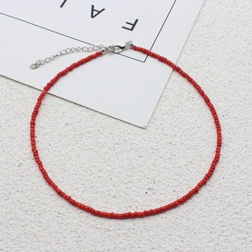 Simple Seed Beads Strand Choker Fashion Korean Collar Charm Colorful