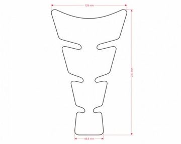 ONEDESIGN Tankpad KTM DUKE CGS47P