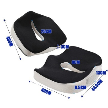 ОРТОПЕДИЧЕСКАЯ ПОДУШКА ДЛЯ СИДЕНИЯ НА СТУЛЕ, РАЗГЛАЖИВАЮЩАЯ СОВЕТОВУЮ КОСТЬ