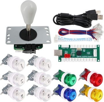 Arcade kontroler do gier DIY zestaw przycisków z