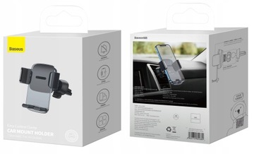 АВТОМОБИЛЬНЫЙ ДЕРЖАТЕЛЬ ТЕЛЕФОНА BASEUS ДЛЯ АВТОМОБИЛЬНЫХ ВЕНТИЛЯТОРОВ