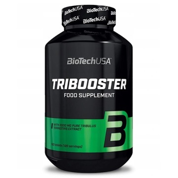 BIOTECH TRIBOOSTER 120 t. TESTOSTERON LIBIDO SIŁA