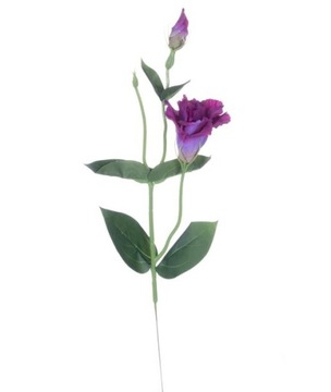 Eustoma pojedyncza sztuczna 56 cm do kompozycji