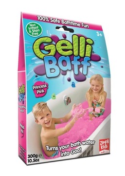 Zimpli Kids: magiczny proszek do kąpieli Gelli Baff Różowy