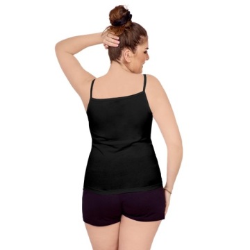 ФУТБОЛКА СПОРТИВНАЯ ЖЕНСКАЯ, ЧЕРНАЯ - XL