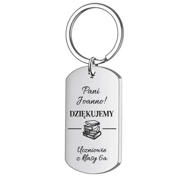 Спасибо учителю. ПОДАРОК ​​в конце года. БРЕЛОК С ГРАВИРОВКОЙ.