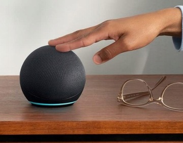 УМНАЯ ПОРТАТИВНАЯ КОЛОНКА AMAZON ECHO DOT 5 ALEXA 5 ПОКОЛЕНИЯ ЧЕРНАЯ