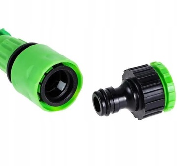 ГИБКИЙ САДОВЫЙ ШЛАНГ 10–30 М СОЕДИНИТЕЛИ ДЛЯ ПИСТОЛЕТА 7 РЕЖИМОВ