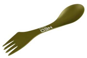 ZESTAW BIWAKOWY NEO TARP PŁACHTA WODOODPORNA LINKA PARACORD SPORK SURVIVAL