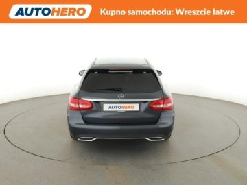 Mercedes Klasa C W205 Kombi 180 156KM 2015 Mercedes C 180 automat półskóra navi klima auto, zdjęcie 5