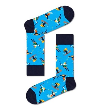 HAPPY SOCKS skarpetki SSKI01-6300 narciarze, kolorowe 41-46