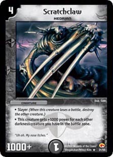 *DM-03 DUEL MASTERS - SCRATCHCLAW - !!
