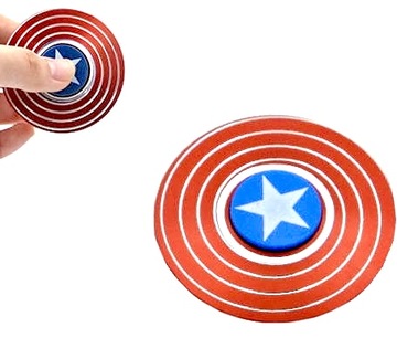 Metalowy antystresowy hand Fidget spinner zabawka