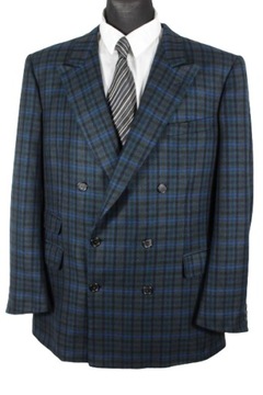 REGSON MARYNARKA DWURZĘDOWA 100% KASZMIR 54 XL BDB STAN