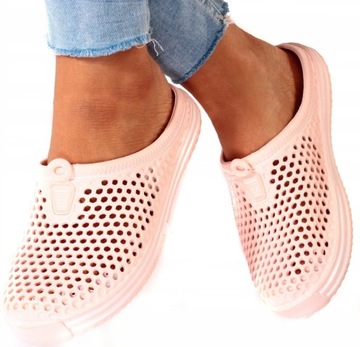 DAMSKIE KLAPKI LEKKIE BUTY PIANKOWE CHODAKI