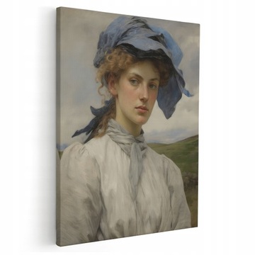 OBRAZ NA PŁÓTNIE 50x70 cm OBRAZY DO SALONU NA ŚCIANĘ KOBIETA *wiele wzorów*