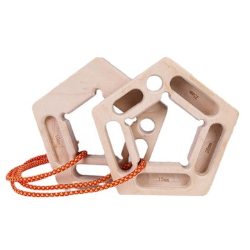 Grip Trainer Board Fingerboard Sprzęt domowy Wspinaczka Hang Trzyma się w