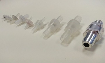 ОБРАТНЫЙ КЛАПАН ОТ 0,9 ДО 1,6 ММ, ДЛЯ СИЛИКОНОВЫХ ШЛАНГОВ