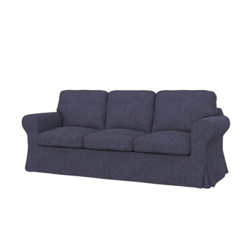 EKTORP Pokrycie sofy 3-os, Softi Denim