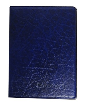 Okładka A6 Biurfol 11 cm x 8,5 cm niebieska dla ucznia