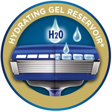 Набор для бритья WILKINSON Hydro 5 Skin, 9 картриджей + ручка