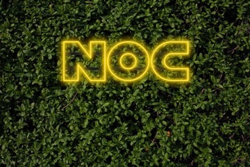 Neon LED Napis NOC - Dekoracja PRODUCENT
