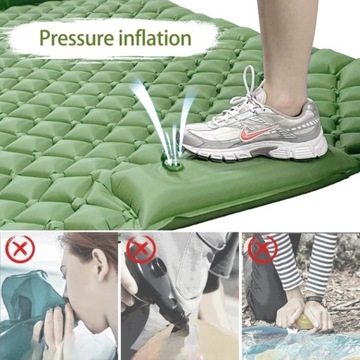 ТУРИСТИЧЕСКИЙ МАТРАС, САМОНАДУВАЮЩИЙСЯ, ВОДОНЕПРОНИЦАЕМЫЙ КОВРИК ДЛЯ 2 ЧЕЛОВЕК