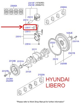 ВТУЛКА КОЛЬЦА KIA HYUNDAI 2.5 1997-2011 гг.