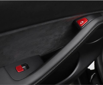 Для Tesla Model 3 Model Y 2017-2023, кнопка переключения окон автомобиля, украшение Sti