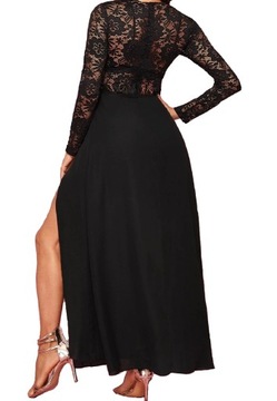 PLUS SIZE LINE Макси кружевной шифон LAURA