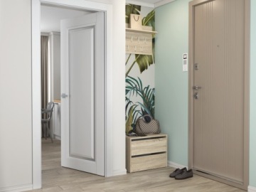 ШКАФ ДЛЯ ОБУВИ MODO С 2 ПОЛКАМИ, ДУБ СОНОМА