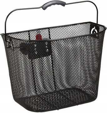 БОЛЬШАЯ КОРЗИНА ДЛЯ ВЕЛОСИПЕДОВ МЕТАЛЛИЧЕСКАЯ КОРЗИНА ДЛЯ ВЕЛОСИПЕДОВ CLICK + БЕСПЛАТНАЯ ВЕЛОСИПЕДНАЯ ЛАМПА