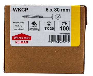 СТОЛЯРНЫЕ шурупы по дереву TORX 6x80