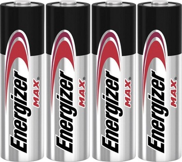 4x Bateria ENERGIZER Max LR6 AA R6 E91 1,5V