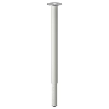 IKEA OLOV noga regulowana BIAŁA stół biurko 1szt.
